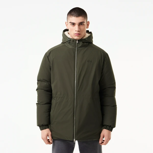 Мужская стёганая куртка Lacoste, хаки, арт. BH2528