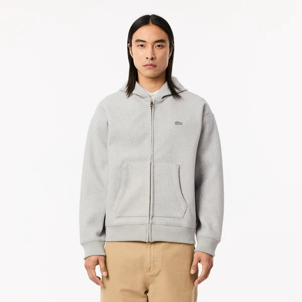 Толстовка Lacoste на молнии, серый, арт. SH4106