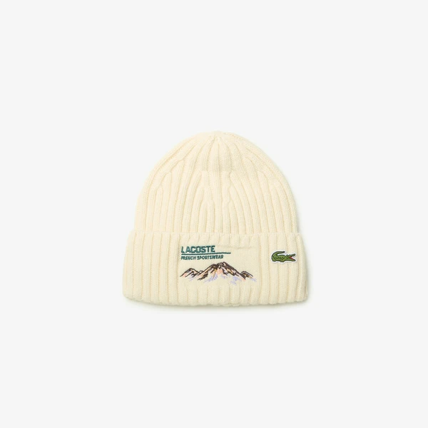 Шапка Lacoste, белый, арт. RB2606
