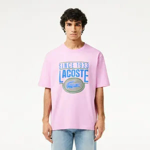 Мужская футболка Lacoste Regular Fit, розовый, арт. TH7315