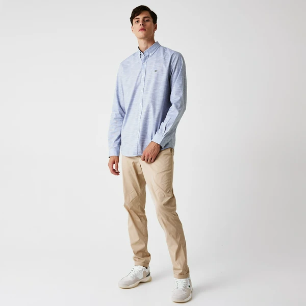 Мужские брюки Lacoste Slim Fit, бежевый, арт. HH0990