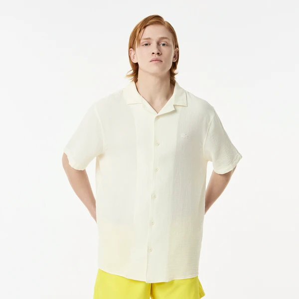 Рубашка Lacoste Loose Fit, белый, арт. CH0446