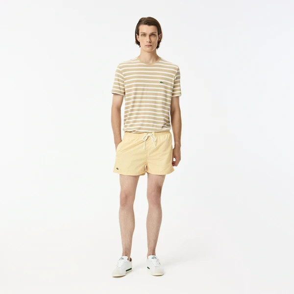 Мужские плавательные шорты Lacoste, оранжевый, арт. MH0410