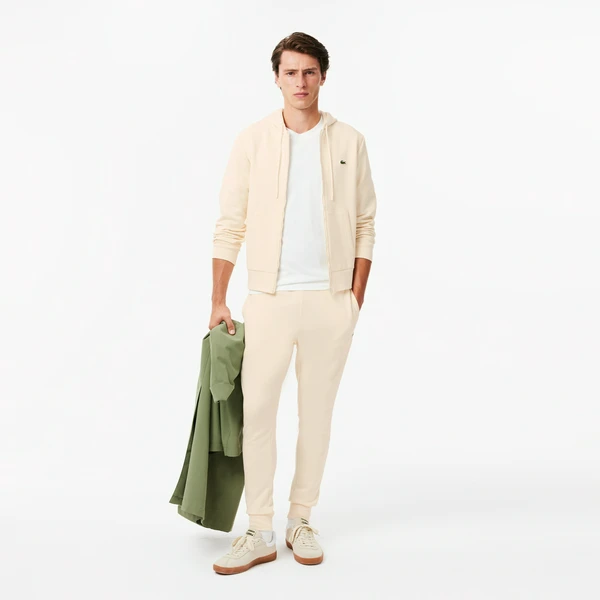 Мужские спортивные брюки Lacoste Slim Fit, белый, арт. XH9624