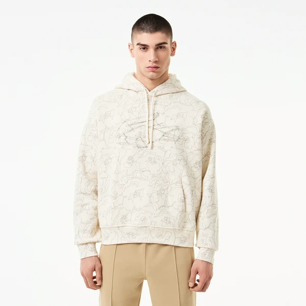 Мужская толстовка Lacoste, белый, арт. SH3599
