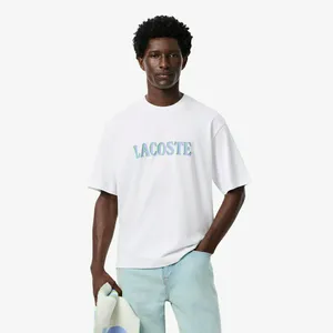 Футболка Lacoste свободного кроя, белый, арт. TH5912