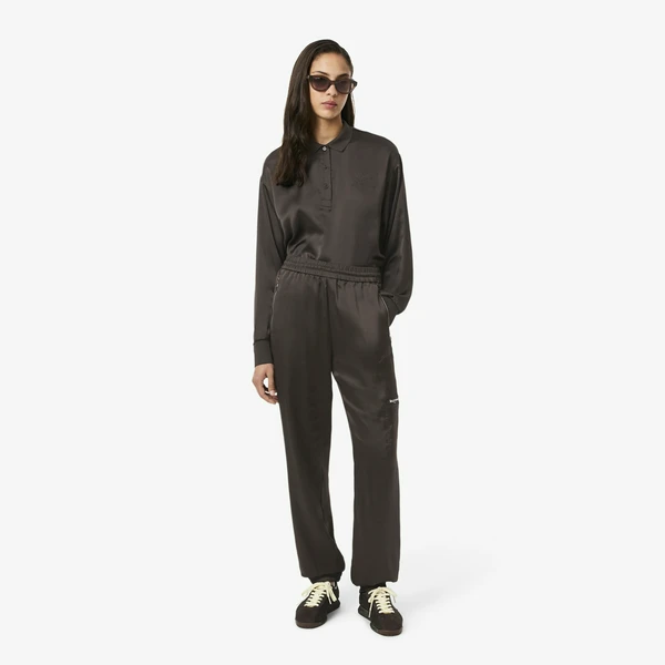 Женские брюки Lacoste OVERSIZE FIT, коричневый, арт. HF5410