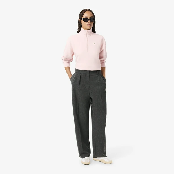 Женские брюки Lacoste оверсайз, серый, арт. HF5359