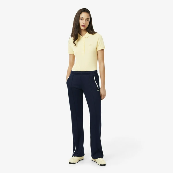 Спортивные брюки Lacoste расклешенного кроя, синий, арт. XF5253