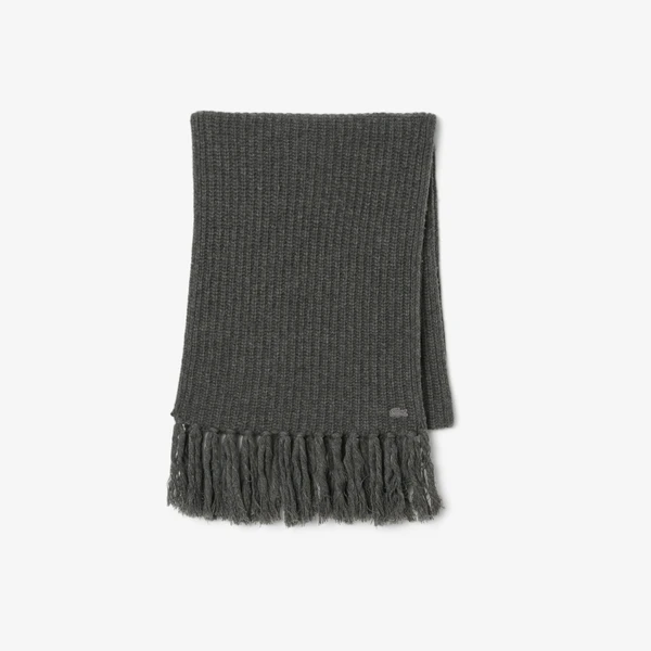 Шарф Lacoste RE4171, серый, арт. RE4171