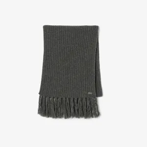 Шарф Lacoste RE4171, серый, арт. RE4171