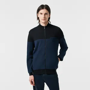 Мужской свитер Lacoste на молнии, черный, арт. AH2423