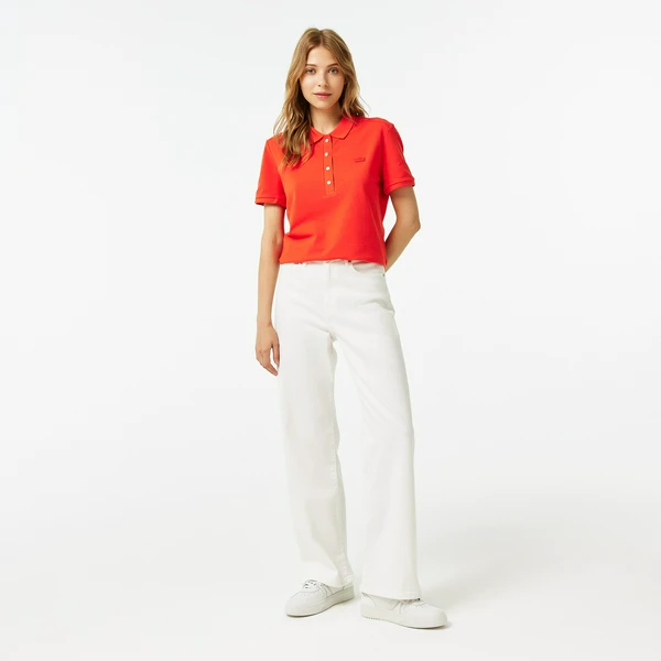 Женские джинсы Lacoste Loose Fit, белый, арт. HF0310