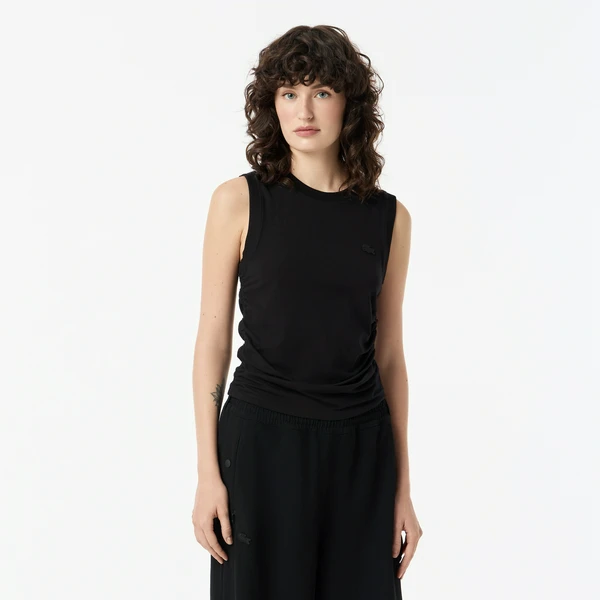 Женский топ Lacoste, черный, арт. TF0508