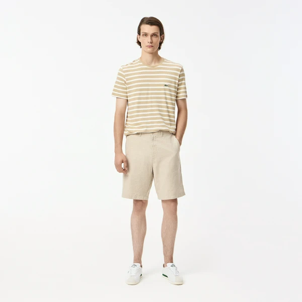 Мужские шорты Lacoste, бежевый, арт. FH0529