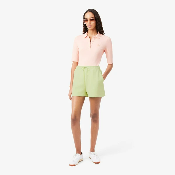 Женские шорты Lacoste, зеленый, арт. GF9991