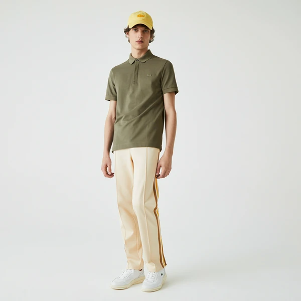 Мужское поло Lacoste PARIS Regular Fit, коричневый, арт. PH5522