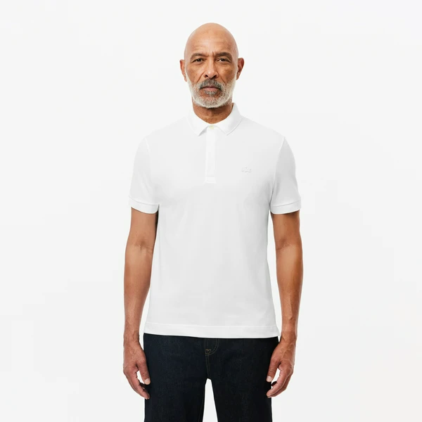 Мужское поло Lacoste PARIS Regular Fit, белый, арт. PH5522
