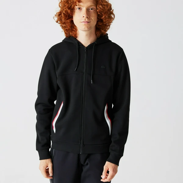 Мужская толстовка Lacoste Regular Fit, черный, арт. SH0108