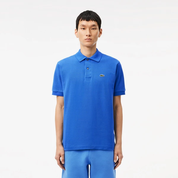 Мужское поло Lacoste L1212 Classic Fit, синий, арт. L1212