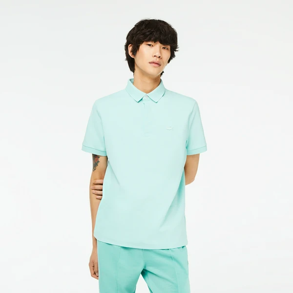 Мужское поло Lacoste PARIS Regular Fit, голубой, арт. PH5522