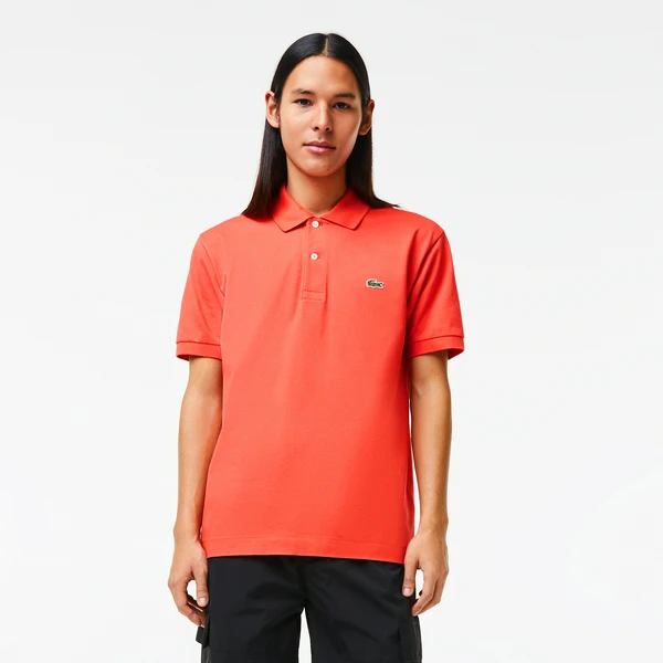 Мужское поло Lacoste L1212 Classic Fit, красный, арт. L1212