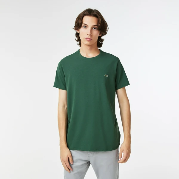 Мужская футболка Lacoste Slim Fit, зеленый, арт. TH0998