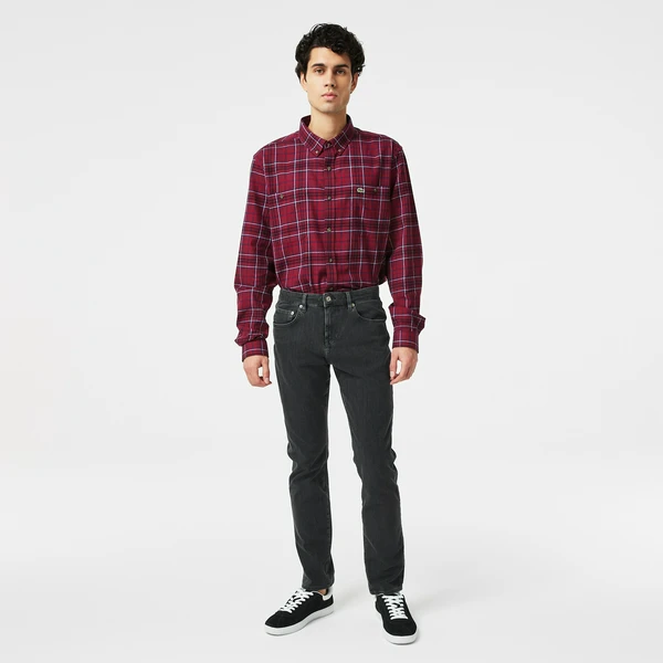Мужские джинсы Lacoste Slim Fit, серый, арт. HH2281