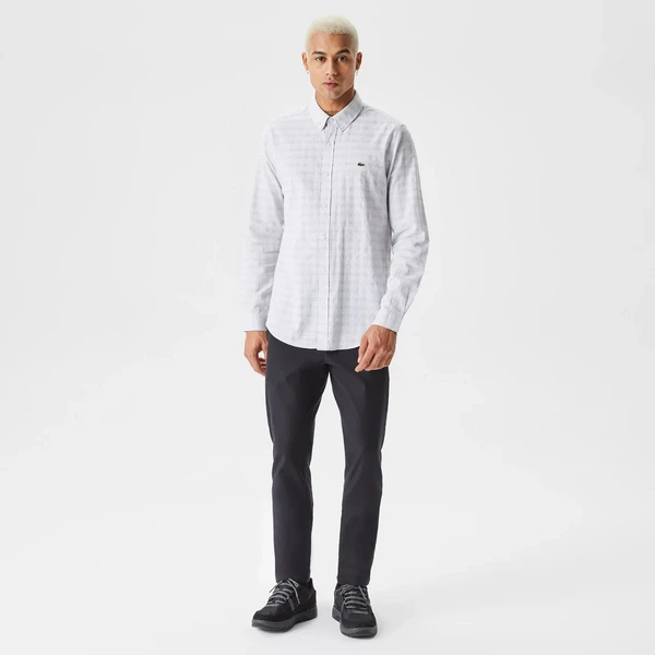 Мужские брюки Lacoste Slim Fit, черный, арт. HH0305