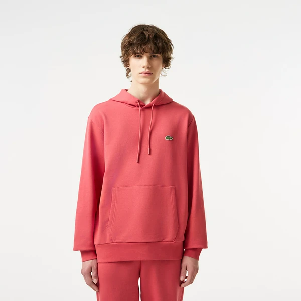 Мужская толстовка Lacoste из органического хлопка, красный, арт. SH9623T