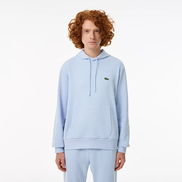 Мужская толстовка Lacoste из органического хлопка, голубой, арт. SH9623T