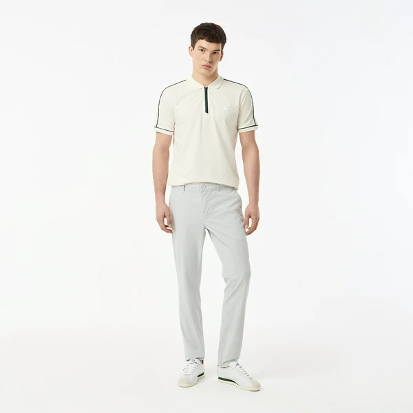 Мужские брюки Lacoste из эластичного хлопка, серый, арт. HH0526