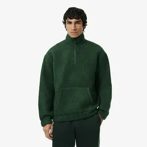 Мужской свитшот Lacoste свободного кроя, зеленый, арт. SH5463