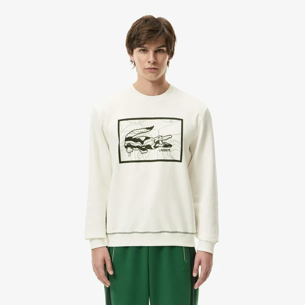Мужской свитшот Lacoste, бежевый, арт. SH2620