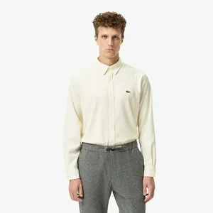 Рубашка Lacoste стандартного кроя, белый, арт. CH2611