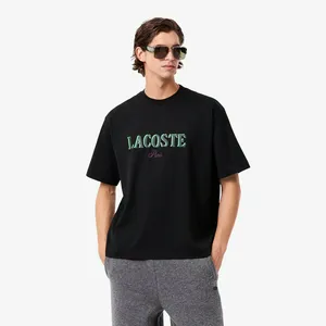 Футболка Lacoste свободного кроя, черный, арт. TH5912