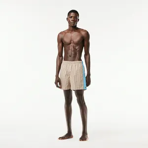 Мужские купальные шорты Lacoste, бежевый, арт. MH6980