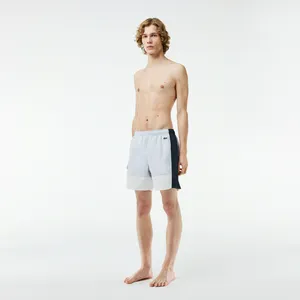 Мужские купальные шорты Lacoste, голубой, арт. MH7263