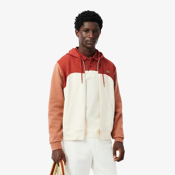 Мужская толстовка Lacoste из хлопка, разноцветный, арт. SH9539