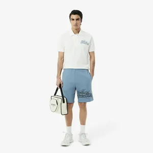 Мужские шорты Lacoste из органического хлопка, синий, арт. GH0286
