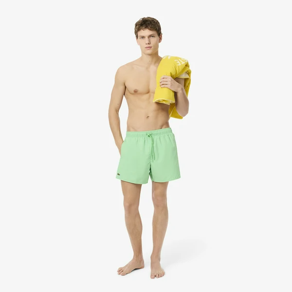 Мужские купальные шорты Lacoste, зеленый, арт. MH6270