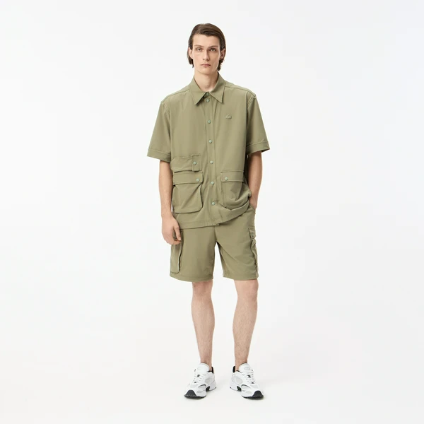 Мужские шорты Lacoste, хаки, арт. FH0507