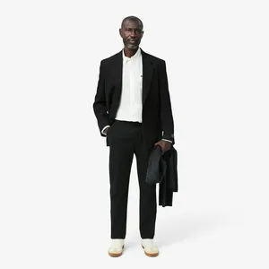 Мужские брюки-чинос Lacoste из эластичного хлопка, черный, арт. HH3463