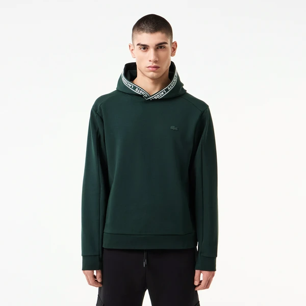 Мужская толстовка Lacoste с капюшоном, зеленый, арт. SH2526