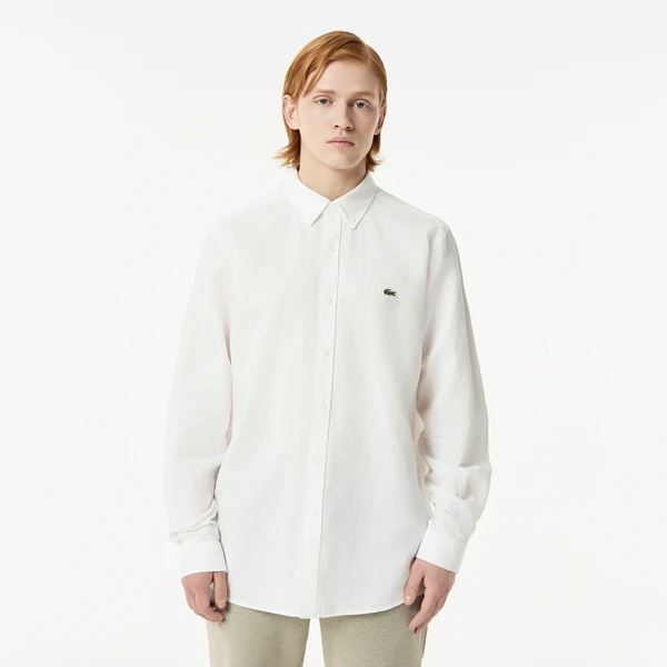 Мужская рубашка Lacoste, белый, арт. CH0520