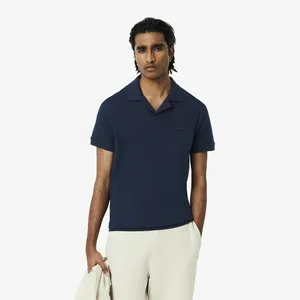 Мужское поло Lacoste из эластичного органического хлопка, синий, арт. PH0084