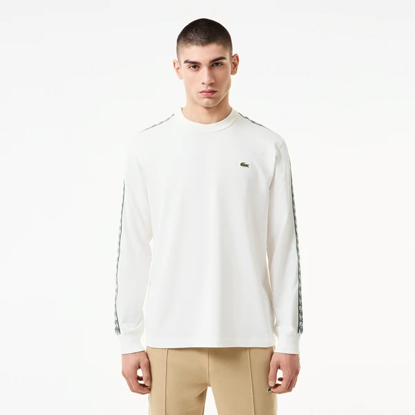 Мужская футболка Lacoste, белый, арт. TH2516