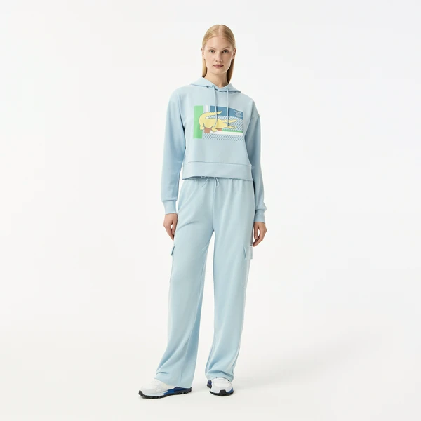 Женские спортивные брюки Lacoste, голубой, арт. XF0507
