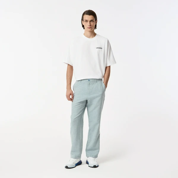 Мужские брюки Lacoste, голубой, арт. HH0529