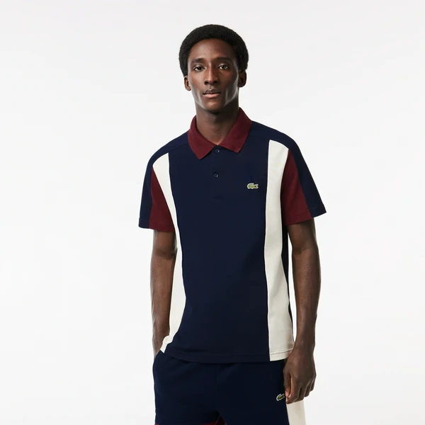 Мужское поло Lacoste из органического хлопка, синий, арт. PH1302